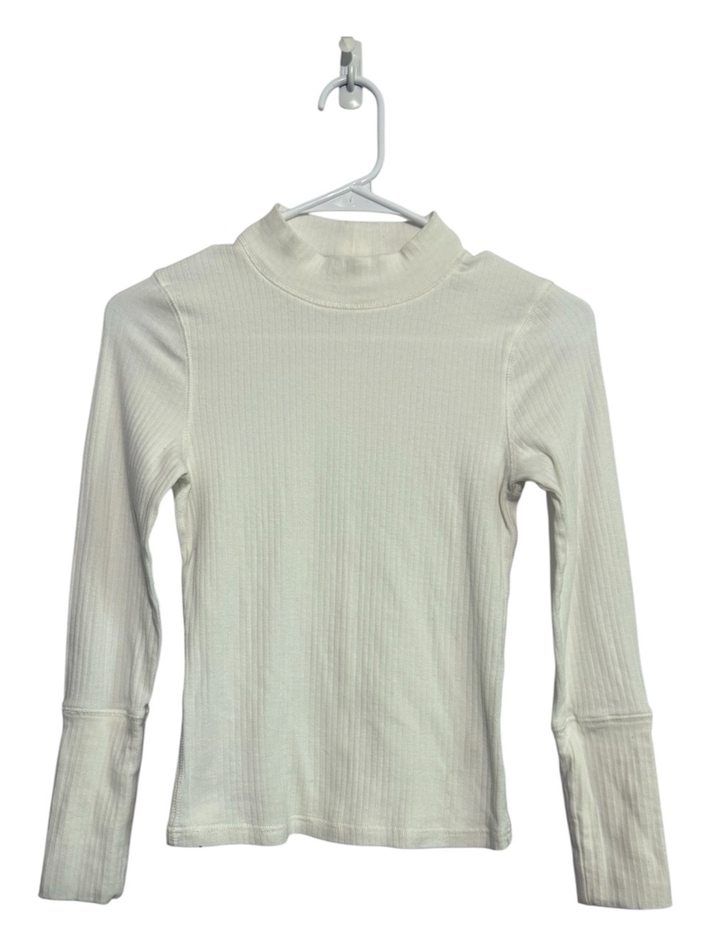 Free People Intimately The Rickie Top Mock Turtle Neck Ribbed Layering Size S